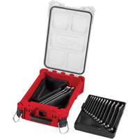 Wrench Set with PackOut Compact Organizer, Combination, 15 Pieces, Metric Northern Industrial Supply Inc.