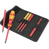 Kraftform Kompakt VDE 7 Imperial Bit-Holding Screwdriver & Blades, 1000 V, 6 Pcs Northern Industrial Supply Inc.