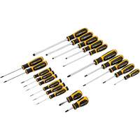 Phillips&reg;, Slotted, Torx&reg; Dual Material Screwdriver Set, 20 Pcs. Northern Industrial Supply Inc.