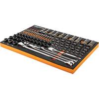 97-Piece Bolt Biter Mechanics Tool Set in Foam Storage Tray Northern Industrial Supply Inc.