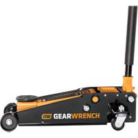 Heavy-Duty Floor Jack, 3 Ton(s) Capacity, 5-1/4" Lowered, 18-1/4" Raised, Manual Hydraulic Northern Industrial Supply Inc.