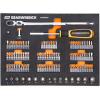 Slim Head Mechanics Tool Set in Foam Storage Tray Northern Industrial Supply Inc.