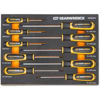 Torx&reg; Dual Material Screwdriver Set in Foam Storage Tray, 10 Pcs. Northern Industrial Supply Inc.
