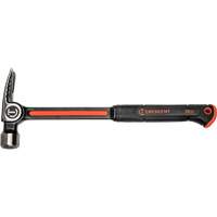 Marteau de charpente &agrave; face meul&eacute;e, 28 oz, Prise en Acier plein, 16" lo Northern Industrial Supply Inc.