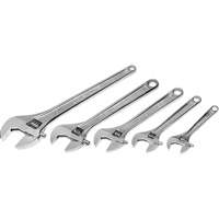 Jeu de cl&eacute;s chrom&eacute;es, Ajustable, 5 morceaux, Imp&eacute;rial et m&eacute;trique Northern Industrial Supply Inc.