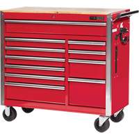 PRC4211 Armoire roulante de s&eacute;rie Pro, 11 tiroirs, 42" la x 18" p x Rouge Northern Industrial Supply Inc.