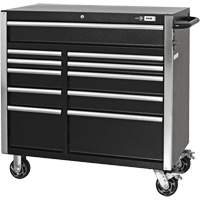 HDCC-4115 HD Series Toolbox Combo, 21-1/2" D x 44-1/5" W x 63-3/10" H, Black Northern Industrial Supply Inc.