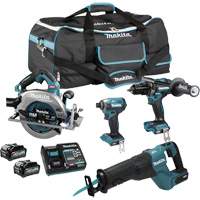 Ensemble 4 outils &agrave; moteur sans balai XGT, Lithium-ion, 40 V Northern Industrial Supply Inc.