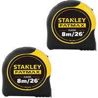 FATMAX&reg; Classic Tape Measures, 1-1/4" x 26'/8 m, Imperial & Metric Graduations Northern Industrial Supply Inc.