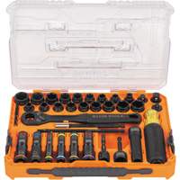 KNECT Complete Impact Pass Through & Flip Socket Set, 39 Pcs, Impact Northern Industrial Supply Inc.