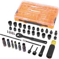 KNECT Complete Impact Pass Through & Flip Socket Set, 39 Pcs, Impact Northern Industrial Supply Inc.