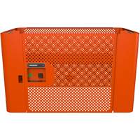 RAILWORKS Mesh Security Panel Single Door Lockable Storage Northern Industrial Supply Inc.
