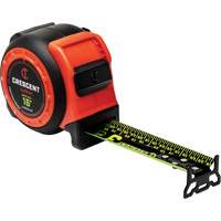  CONTROLTOUCH NITE EYE Tape Measure, 1-3/16" x 16', SAE Graduations Northern Industrial Supply Inc.