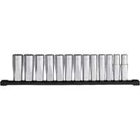 Jeu de douilles &agrave; puits profondes m&eacute;triques &agrave; 12 pans, 13 Mcx, Prise de 1/2", Profond Northern Industrial Supply Inc.