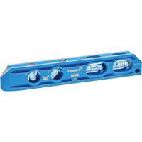 TRUE BLUE&reg; Die Cast Torpedo Level, 8" L, Aluminum, 4 Vials, Magnetic Northern Industrial Supply Inc.