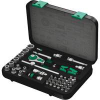 8100 SA 4 Zyklop Speed Ratchet Set, 41 Pcs, 1/4" Drive Size Northern Industrial Supply Inc.
