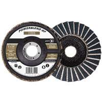 Disque &agrave; lamelles POWERBLEND NF, 5" x 7/8", Type 29, Grain Z60, Alumine de zirconium Northern Industrial Supply Inc.