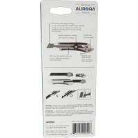 Couteau professionnel de 18 mm, Acier inoxydable, Robuste, Prise en Caoutchouc Northern Industrial Supply Inc.