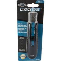 Couteau de s&eacute;curit&eacute; r&eacute;tractable standard, Acier inoxydable, Prise en Caoutchouc Northern Industrial Supply Inc.