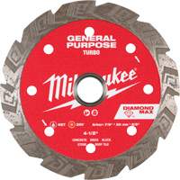 DIAMOND MAX Turbo General Purpose Diamond Blade Northern Industrial Supply Inc.