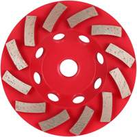 Meule boisseau diamant&eacute;e &agrave; 12 segments Turbo DIAMOND MAX Northern Industrial Supply Inc.