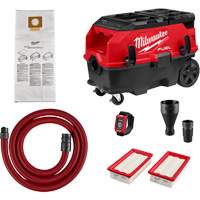 Extracteur de poussi&egrave;re &agrave; deux batteries M18 FUEL de 9 gallons, compatible avec PACKOUT avec trousse VACLINK, 27-3/4" x 19" Northern Industrial Supply Inc.