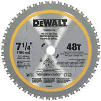 Circular Saw Blade, 7-1/4", 48 Teeth, Metal Use Northern Industrial Supply Inc.