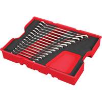 Wrench Set with Tray for PACKOUT Drawers, Ratcheting Combination, 15 Pieces, Metric Northern Industrial Supply Inc.