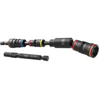 Impact Flip Socket Set With Swivel Adapter, Hex, 1/4" Drive, 6 Pcs Northern Industrial Supply Inc.