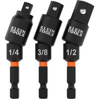 Swivel Impact Driver Socket Adapter Set, 1/4" Drive Size, Ball, 2-17/20" L Northern Industrial Supply Inc.