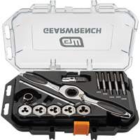 SAE Ratcheting Tap & Die Set, 15 Pieces Northern Industrial Supply Inc.