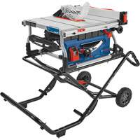 Jobsite Table Saw with Gravity-Rise Wheeled Stand, 120 V, 15 A, 3800 RPM Northern Industrial Supply Inc.