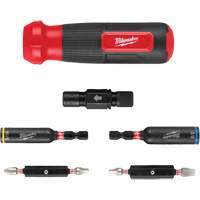 Tournevis multi-usage 8-en-1 avec embouts et tourne-&eacute;crous &agrave; chocs SHOCKWAVE, 8-1/3" lo, Prise Coussin&eacute;e Northern Industrial Supply Inc.