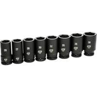 Jeu de douilles SAE &agrave; 6 pans, 8 Mcx, Chocs, Prise de 3/4", Profond Northern Industrial Supply Inc.