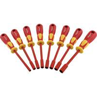 Metric Insulated Nut Driver Set, 1000 V, 8 Pcs Northern Industrial Supply Inc.