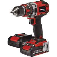 Professional Cordless Hammer Drill/Driver Kit, 1/2" Chuck, 18 V Northern Industrial Supply Inc.