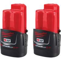 M12 REDLITHIUM CP2.0 Compact Batteries, Lithium-Ion, 12 V, 2 Ah Northern Industrial Supply Inc.