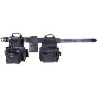 Ensemble de tabliers robustes Phantom 4 morceaux, Cuir, Noir Northern Industrial Supply Inc.