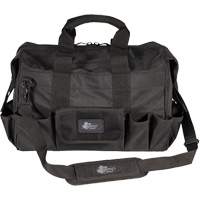 Phantom Collection 18" Contractor's Tool Bag, Ballistic Polyester, 25 Pockets, Black Northern Industrial Supply Inc.