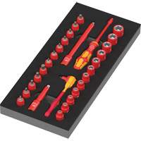 Foam Insert 8007 A VDE Zyklop VDE Ratchet Set 1, 1000 V, 30 Pcs Northern Industrial Supply Inc.