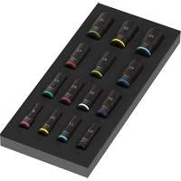 Insert en mousse pour jeu de douilles profondes Impaktor 1 Zyklop B, 15 Mcx, Chocs, Prise de 3/8", Profond Northern Industrial Supply Inc.
