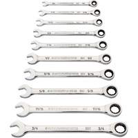 90-Tooth 12-Point Wrench Set, Ratcheting Combination, 10 Pieces, Imperial Northern Industrial Supply Inc.