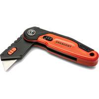 Folding Utility Knife, 1" Blade, Steel Blade, Aluminum Handle Northern Industrial Supply Inc.