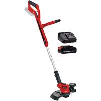 Cordless Telescopic String Trimmer with 2.5Ah Battery & Charger Starter Kit, 12", Battery Powered, 18 V Northern Industrial Supply Inc.