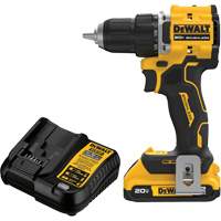 Ensemble visseuse-perceuse sans fil et sans balai ATOMIC COMPACT SERIES, Lithium-ion, 20 V, Mandrin 1/2" Northern Industrial Supply Inc.