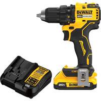 Ensemble de perceuse-visseuse sans fil et sans balai, Lithium-ion, 20 V, Mandrin 1/2" Northern Industrial Supply Inc.