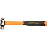 Ball Pein Hammer, 8 oz. Head Weight, Plain/Polished Face, Fibreglass Handle Northern Industrial Supply Inc.