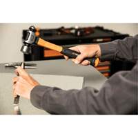 Ball Pein Hammer, 32 oz. Head Weight, Plain/Polished Face, Fibreglass Handle Northern Industrial Supply Inc.