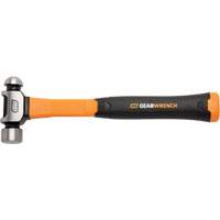 Ball Pein Hammer, 16 oz. Head Weight, Plain/Polished Face, Fibreglass Handle Northern Industrial Supply Inc.