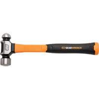 Ball Pein Hammer, 24 oz. Head Weight, Plain/Polished Face, Fibreglass Handle Northern Industrial Supply Inc.